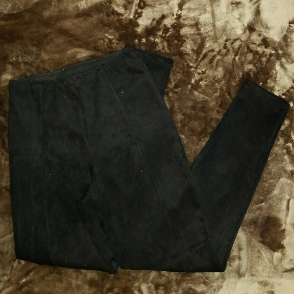 Fashion Nova Faux Suede Leggings